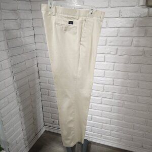 Dockers' Individual Fit Waistband Men's Size 36/32 Flat Front Straight Leg Pants